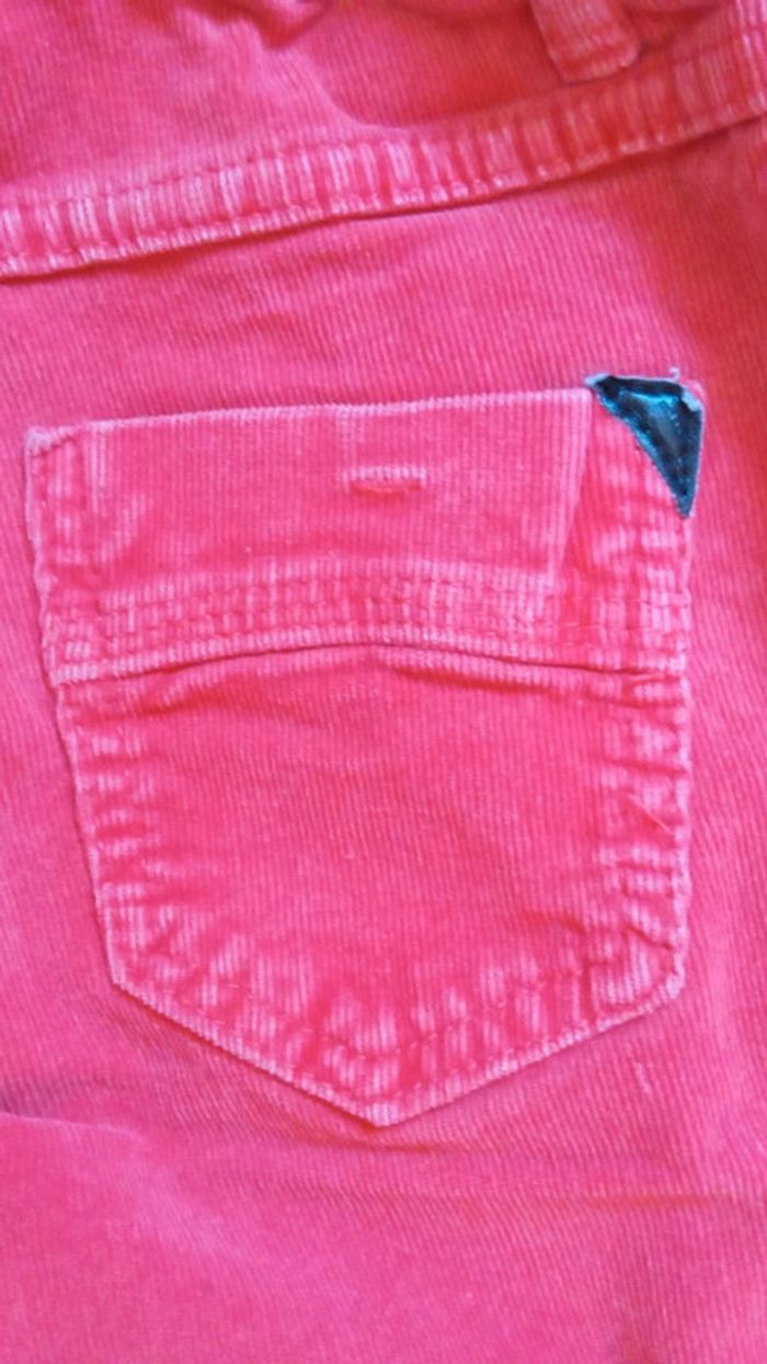 Pantalon velours côtelé Miss avant première 12 ans - photo numéro 8