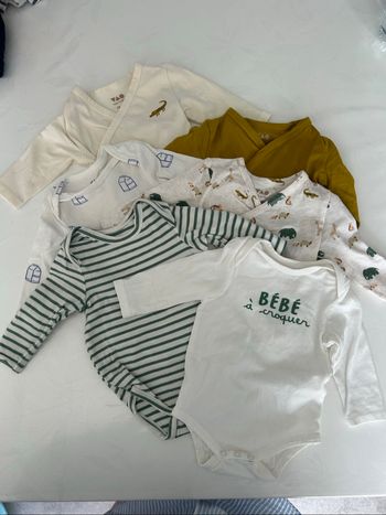 Lot de 6 body