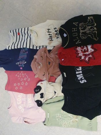 Lot de sweats fille 6 ans