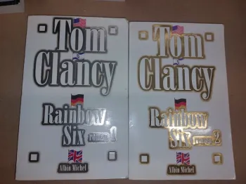 Lot 2 livres tom clancy rainbow six 1 et 2
