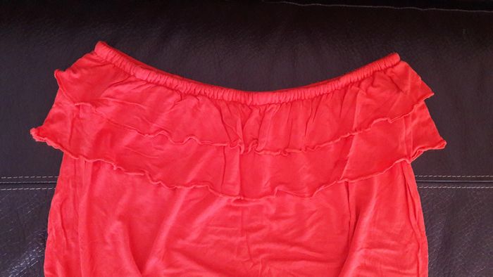 Haut sans bretelle (type "bandeau" ) taille L - photo numéro 4