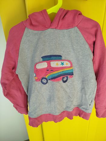 Sweat à capuche frugi 6/7 ans