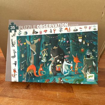 Djeco puzzle enfant observation