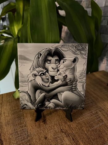 Carrelage le roi lion