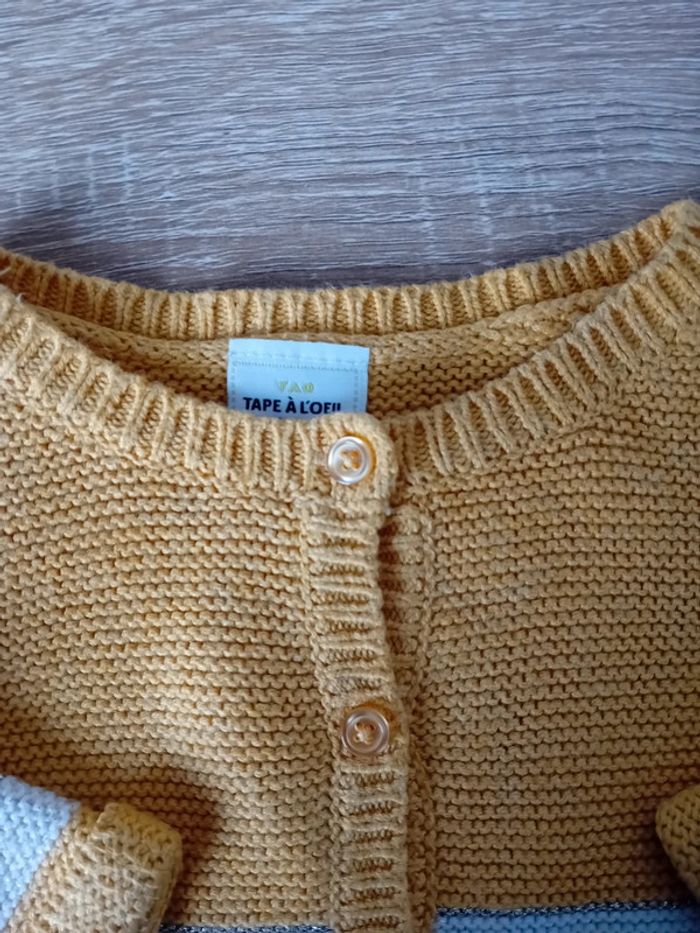 Gilet TAO fille 6 mois - photo numéro 3
