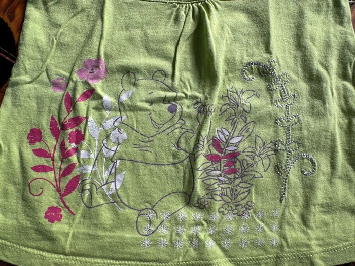 Ensemble t-shirt bretelles + short / fille - 12 mois - photo numéro 2