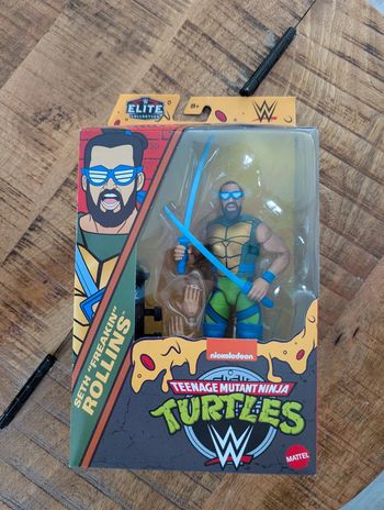 WWE Élite Collection x Tortues Ninja - Figurine Seth 'Freakin' Rollins