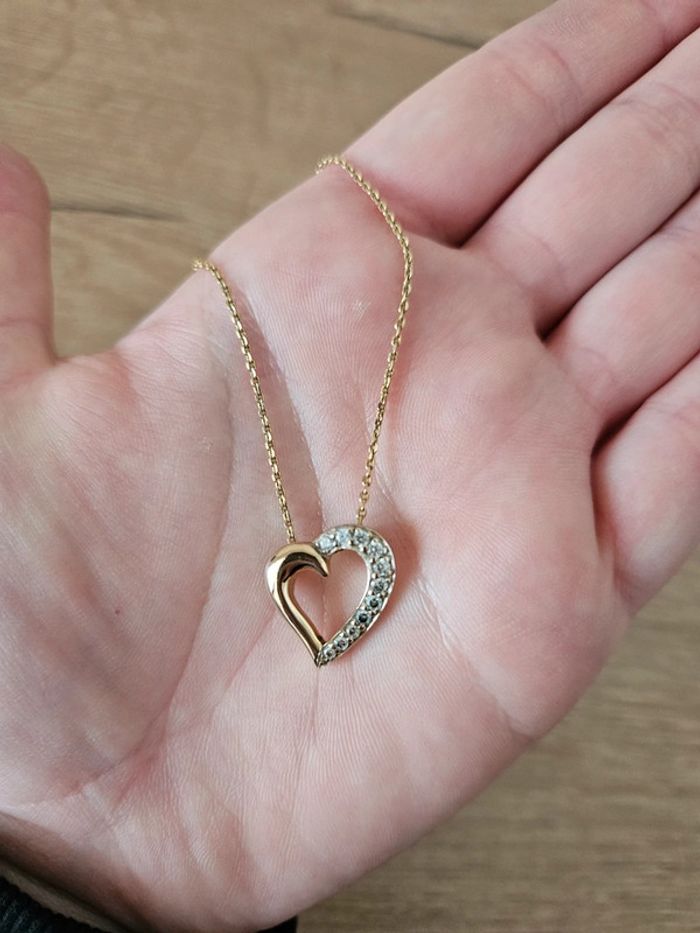 🔅 collier cœur - photo numéro 2