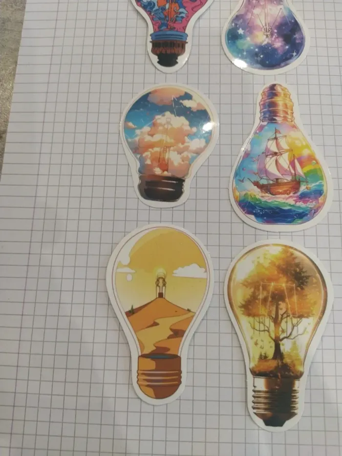 Stickers ampoules (lot D) - photo numéro 5