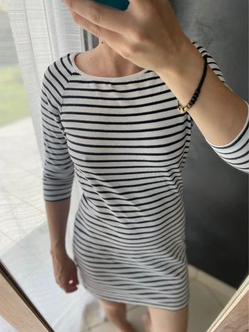 Robe courte manche 3/4