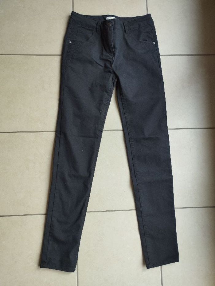 Pantaloon noir fille 12 ans Vertbaudet NEUF