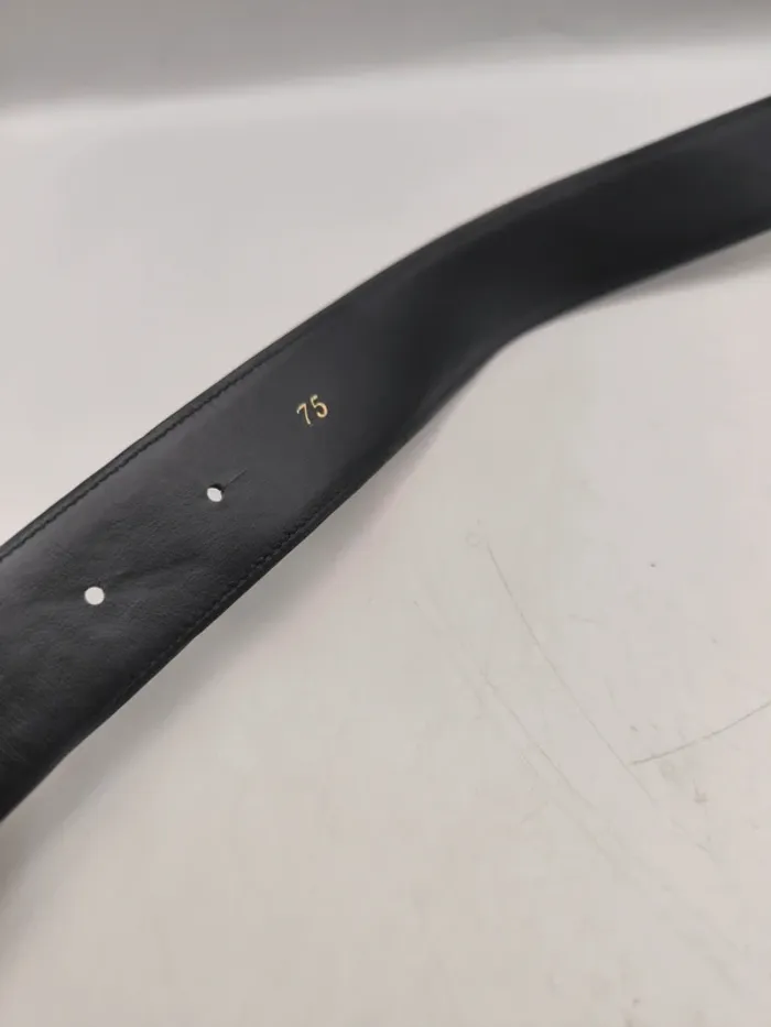 Ceinture cuir noir Nina Ricci Taille 75 cm - photo numéro 5