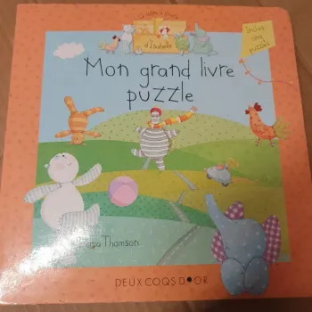 Mon grand livre de 5 puzzles