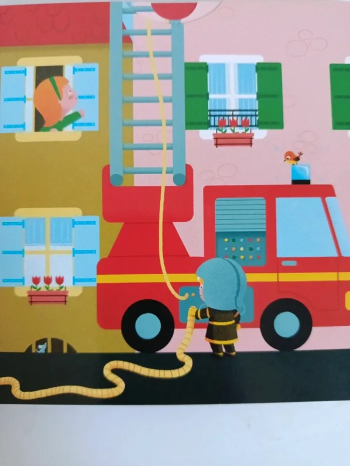 Livre animé les pompiers - photo numéro 13
