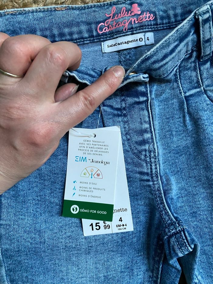 Jeans lulu castagnette 4 ans - photo numéro 2