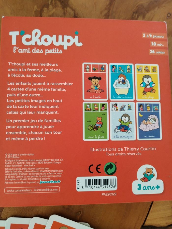 Mon 1er jeu de familles T'choupi 3ans + - photo numéro 5