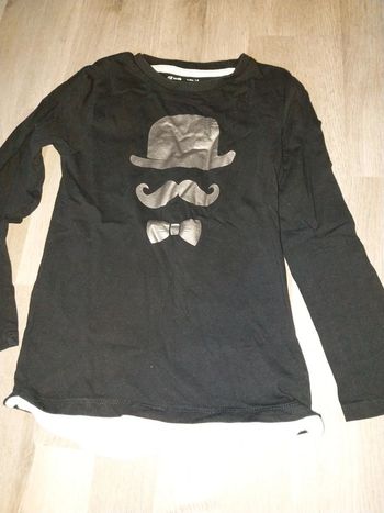 Tee-shirt garçon manches longues 8 ans