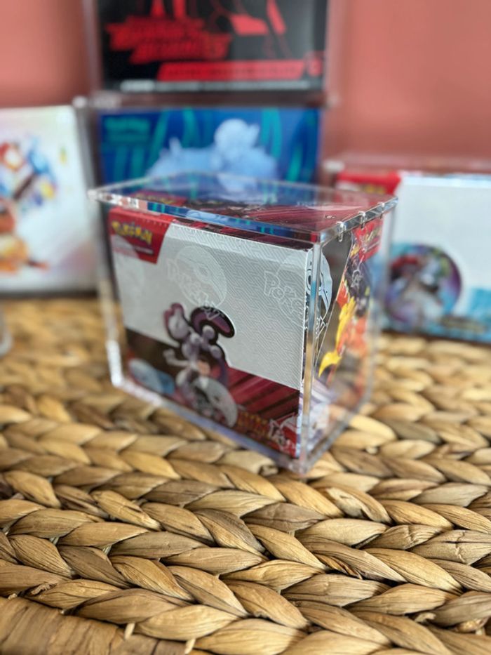 Protection acrylique aimantée pour coffret Pokémon Display - Neuve - photo numéro 3