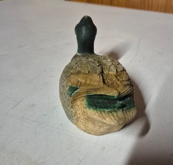 Figurine Castagna 1988 Canard colvert en résine Made in Italy Décoration - photo numéro 4