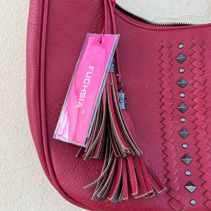 Sac à main fuchsia - photo numéro 2