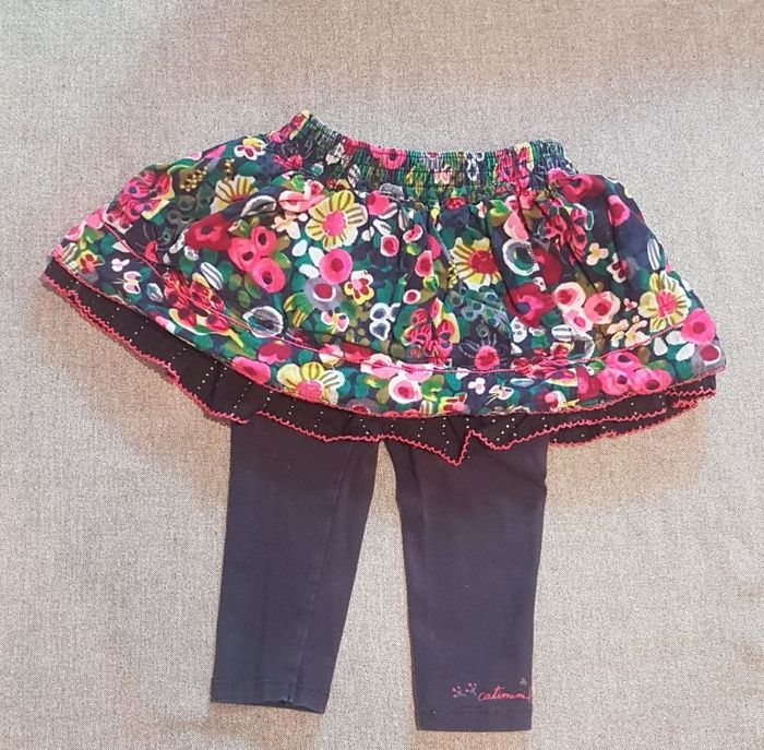 Jupe et legging intégré 18 mois