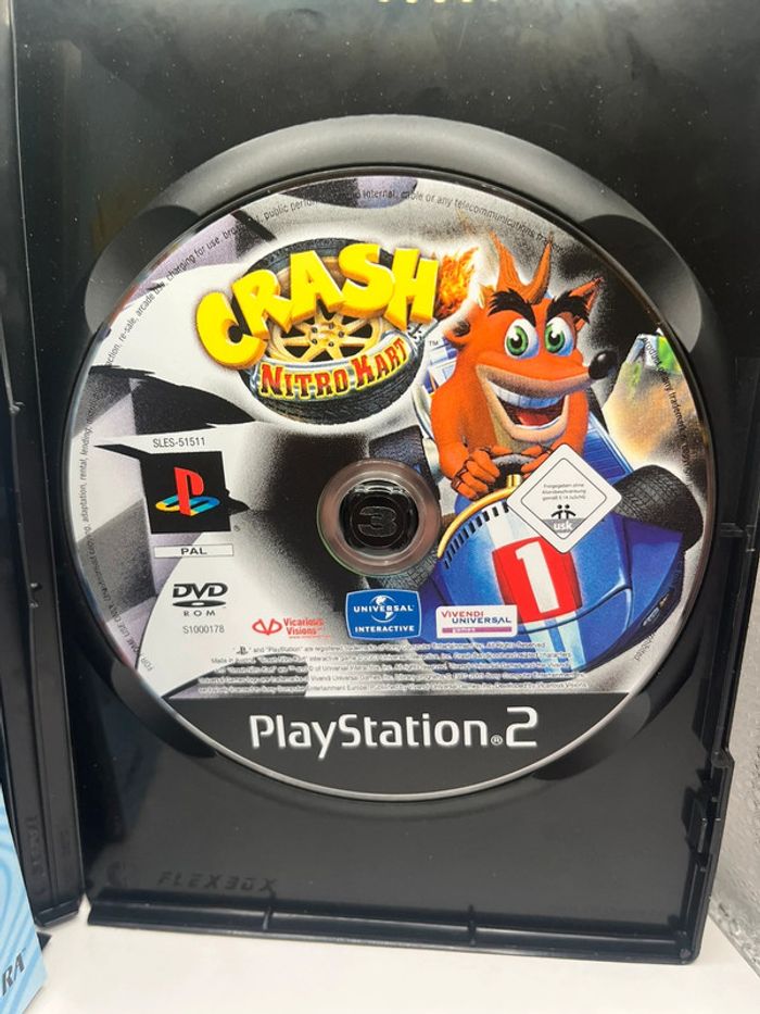 Crash Bandicoot Action Pack PS2 Sony PlayStation Nitro Tag Team - PAL NL Cib - photo numéro 6