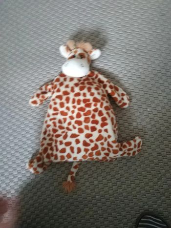 Bouillotte peluche girafe