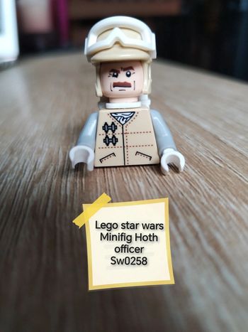 Lego star wars minifig Hoth officer sw0258