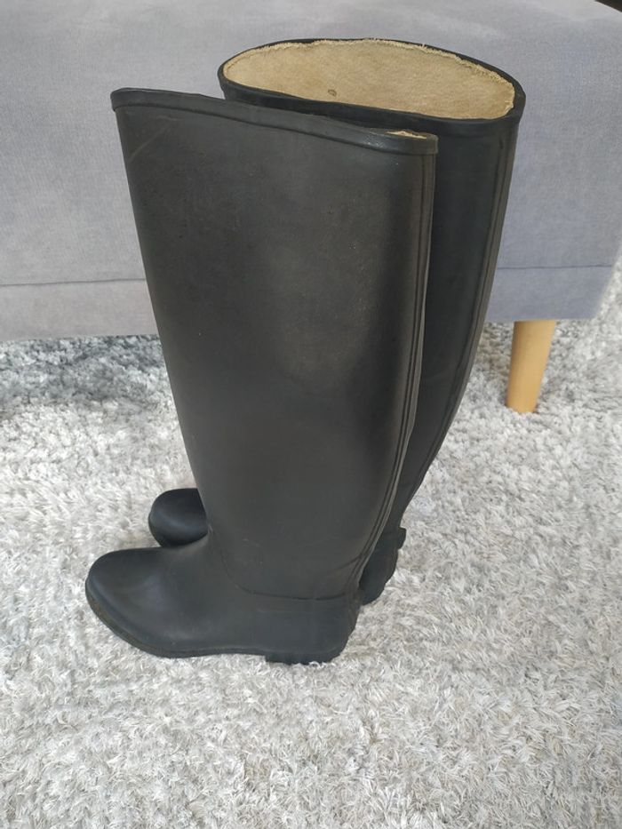 Bottes en caoutchouc taille 37 Equaline - photo numéro 3