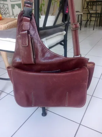 Besace en cuir Katana Paris