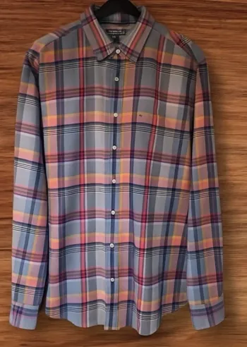🧥 Chemise Tommy Hilfiger à carreaux – Taille XXL