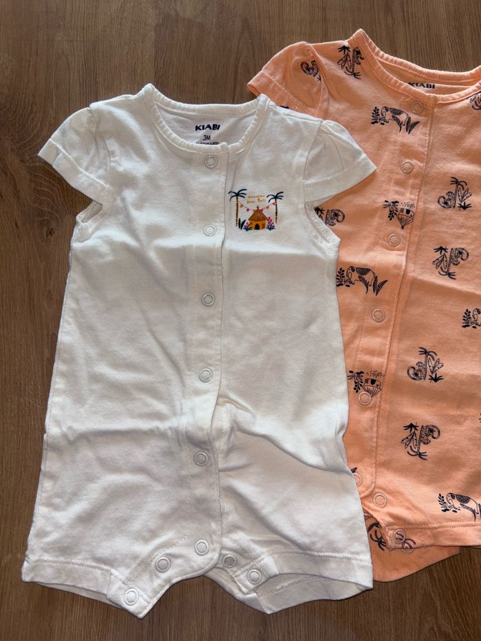 Lot de combi short