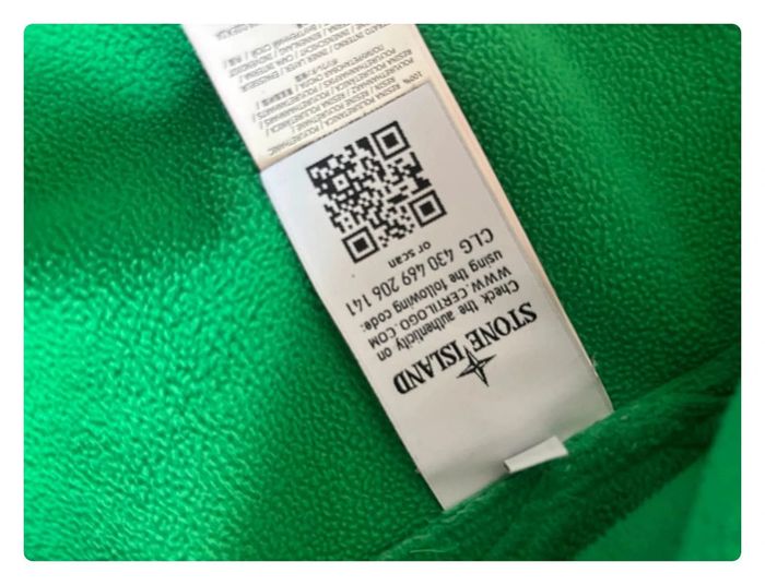 Coupe vent junior Stone Island taille xs vert pomme - photo numéro 9