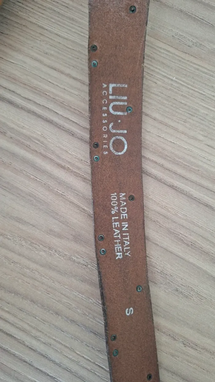Ceinture Liu Jo en cuir véritable - Marron - Intemporelle et ultra tendance - Très bon état - photo numéro 6