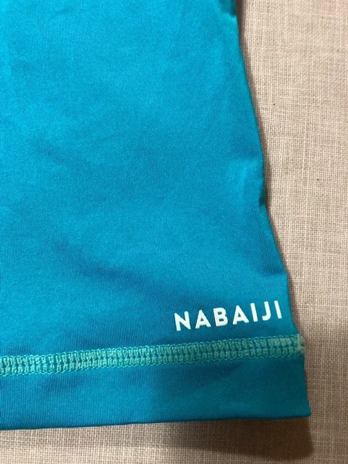-shirt anti-UV bébé Nabaiji turquoise – 18 mois, protection UPF 50+ - photo numéro 2