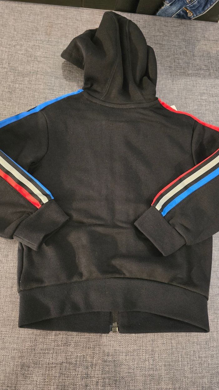 NEUF (non porté)🏷🥰😍💙 SUPERBE survetement ADIDAS 18 mois (86cm) garçon (ferme) 😍🥰💙 - photo numéro 3