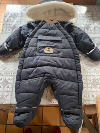 Combinaison pilote bébé hiver