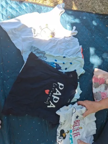 Lot tee-shirts