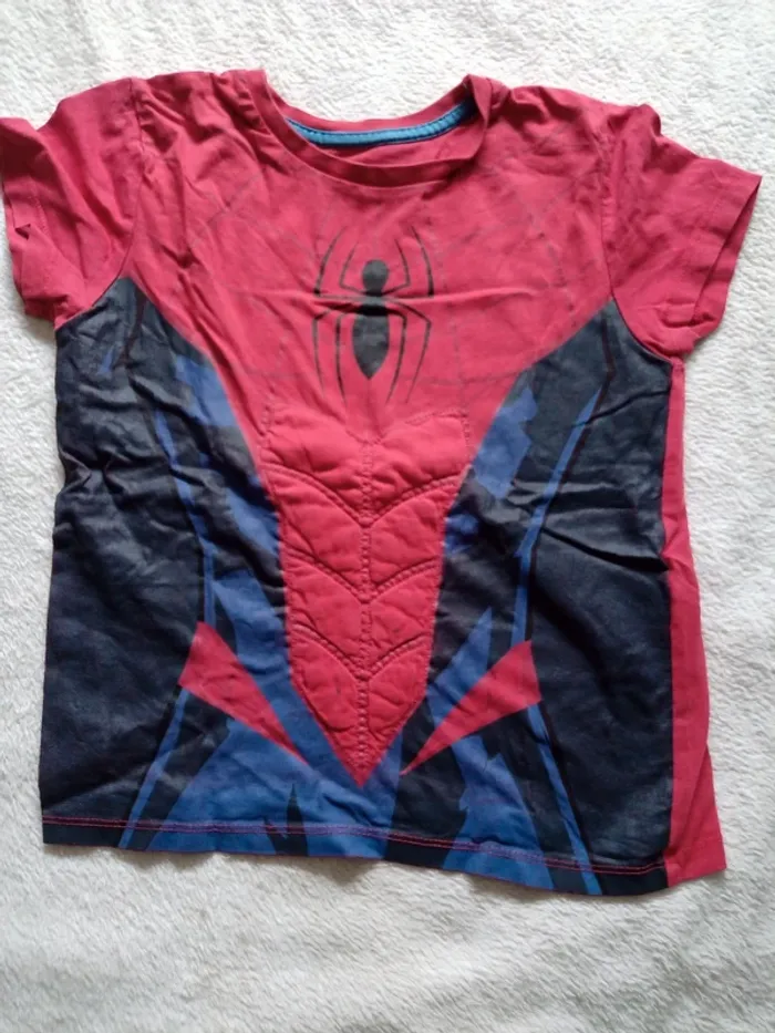 Tee shirt spiderman garçon s301