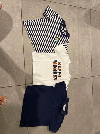 Lot 12 mois tee shirt