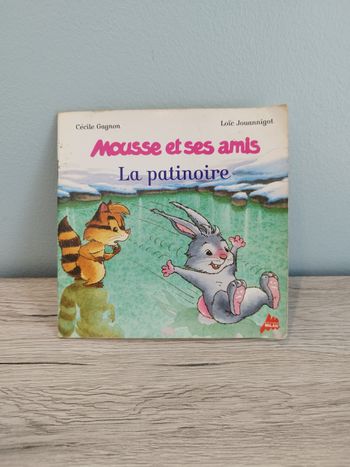 Livre Mousse et ses amis la patinoire 