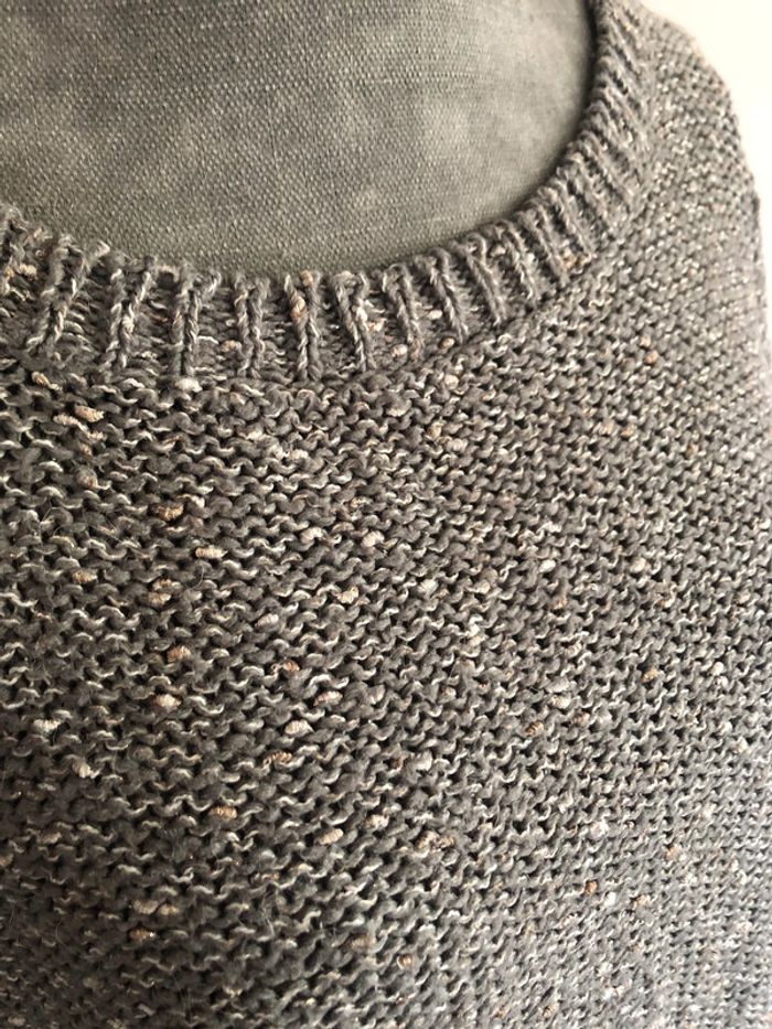 Pull gris Camaieu 38 - photo numéro 2