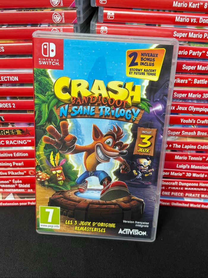 Crash trilogie switch