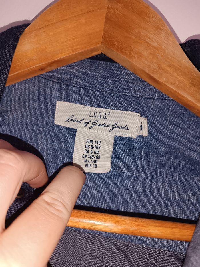 Chemise en jean garçon 10 ans - photo numéro 5