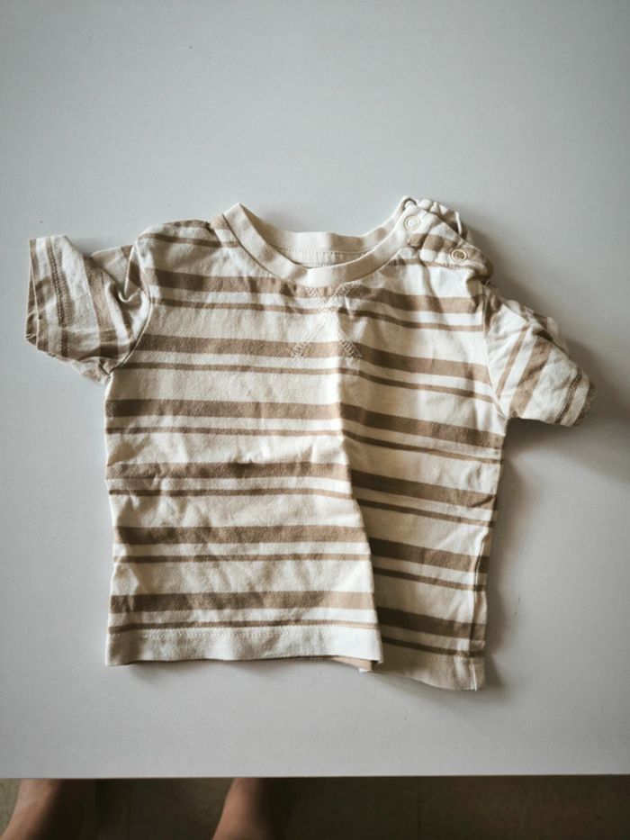Ensemble salopette short 3 mois - photo numéro 4