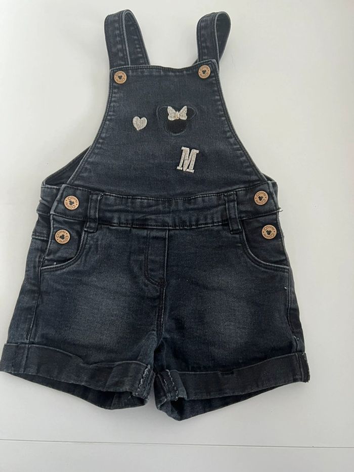 Salopette short Minnie mouse taille 3 ans