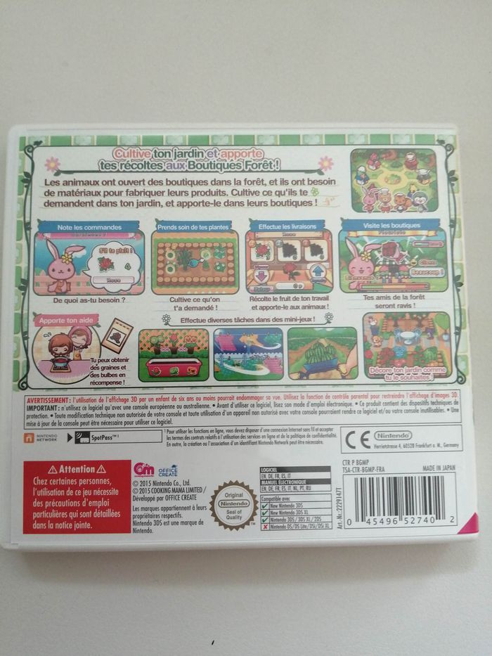 Jeu 3DS : Gardening mama Forest Friends - photo numéro 3