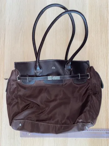 Sac à main marron katana fourre tout grand