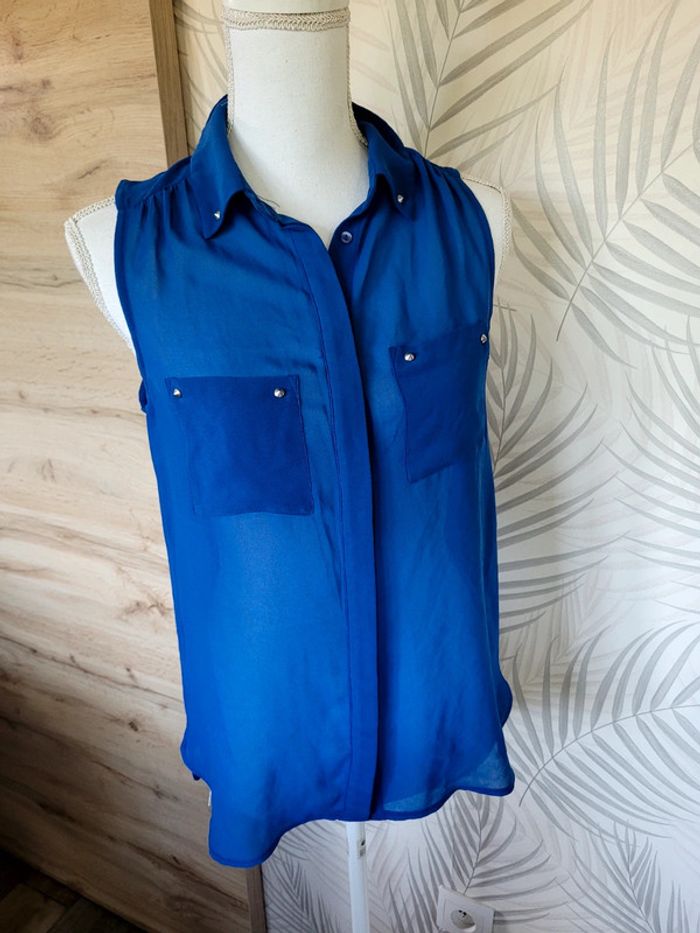 Blouse transparente sans manche femme pimkie - photo numéro 2