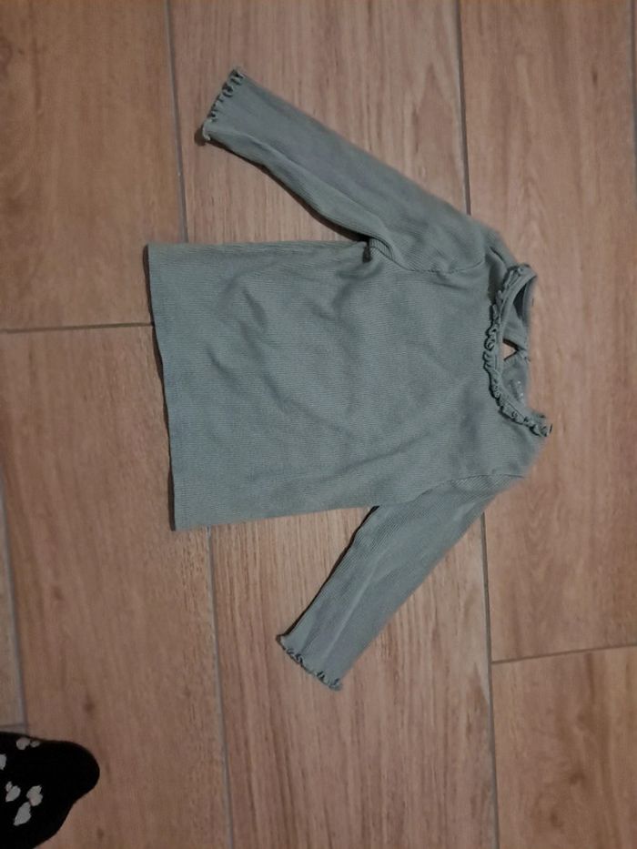 Haut manches longues vertbaudet 12 mois - photo numéro 2